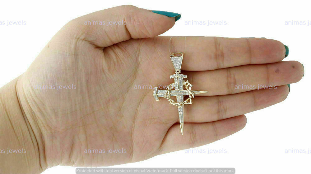 Gold Pandent  3D print model_3