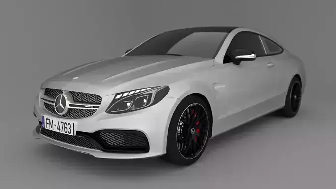 Mercedes-Benz S-Class AMG Sports C217 coupe HQ 2017 3D model