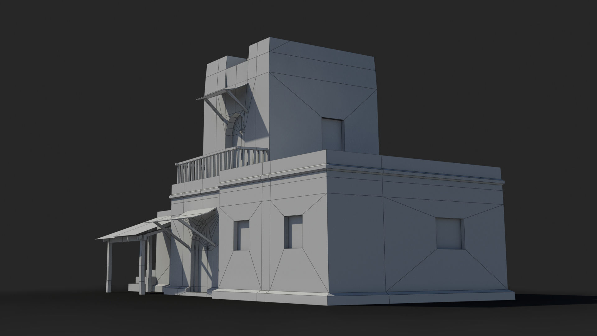 Arab xx10 Low-poly 3D model_9