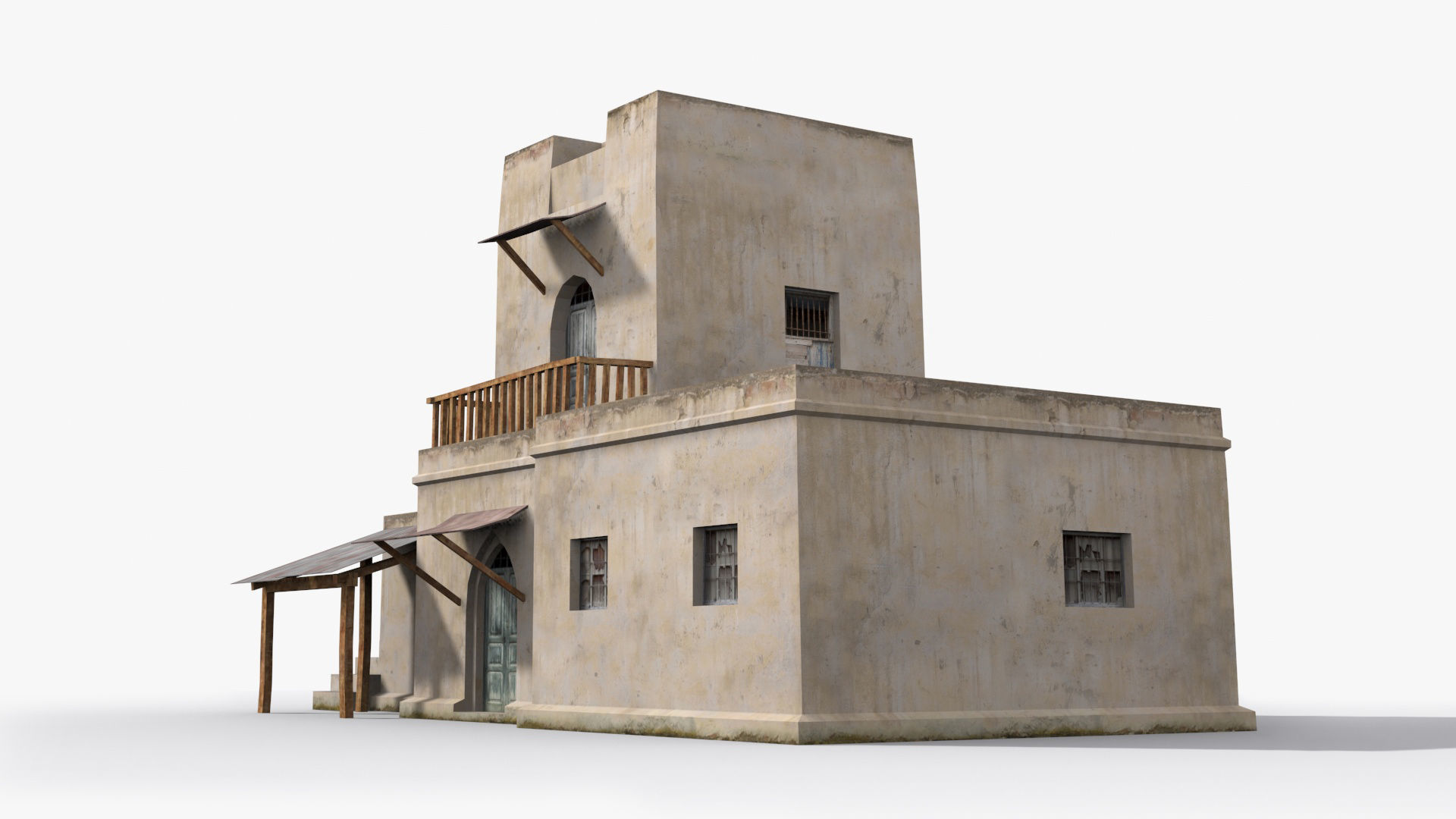 Arab xx10 Low-poly 3D model_3