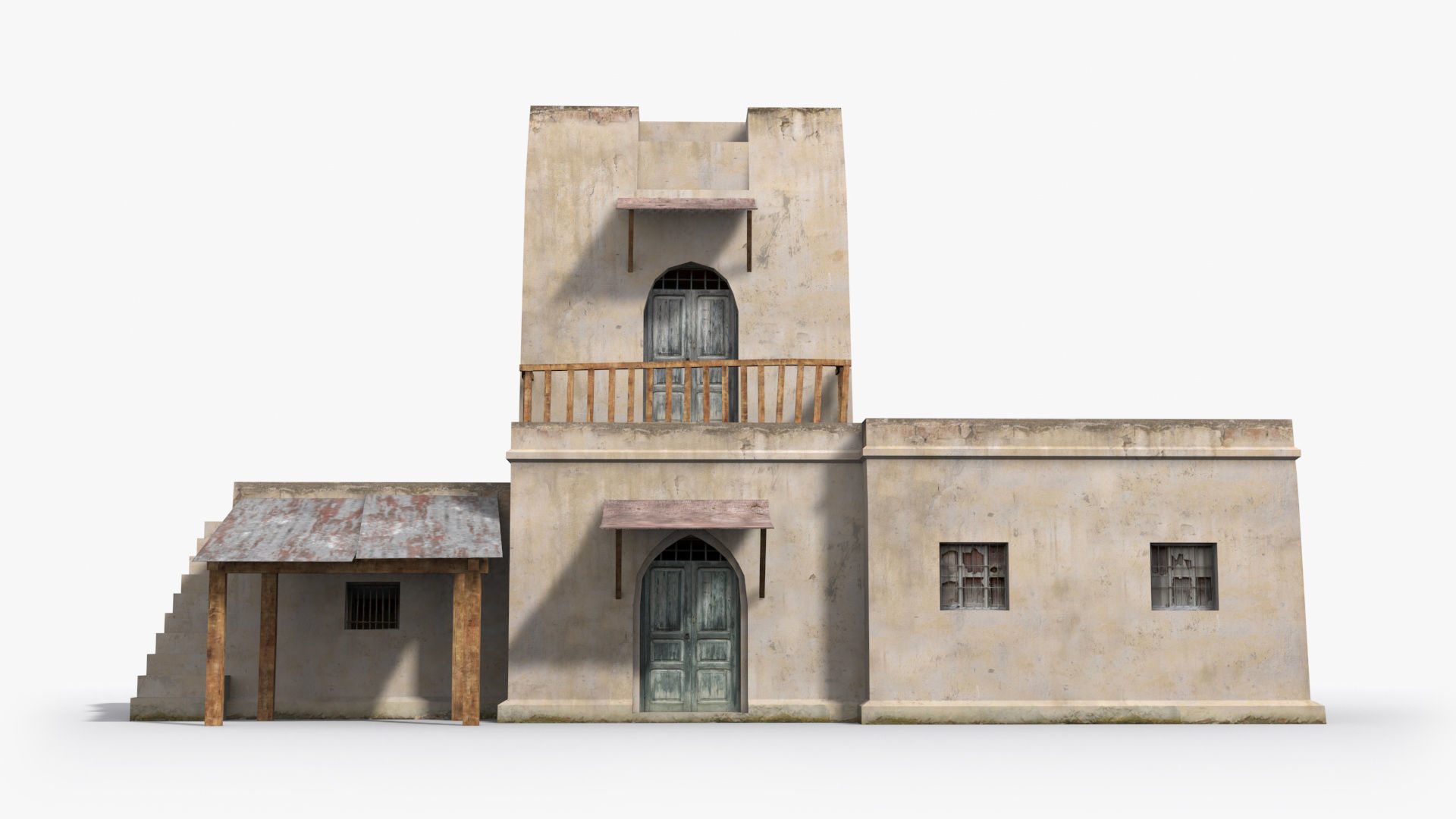Arab xx10 Low-poly 3D model_1