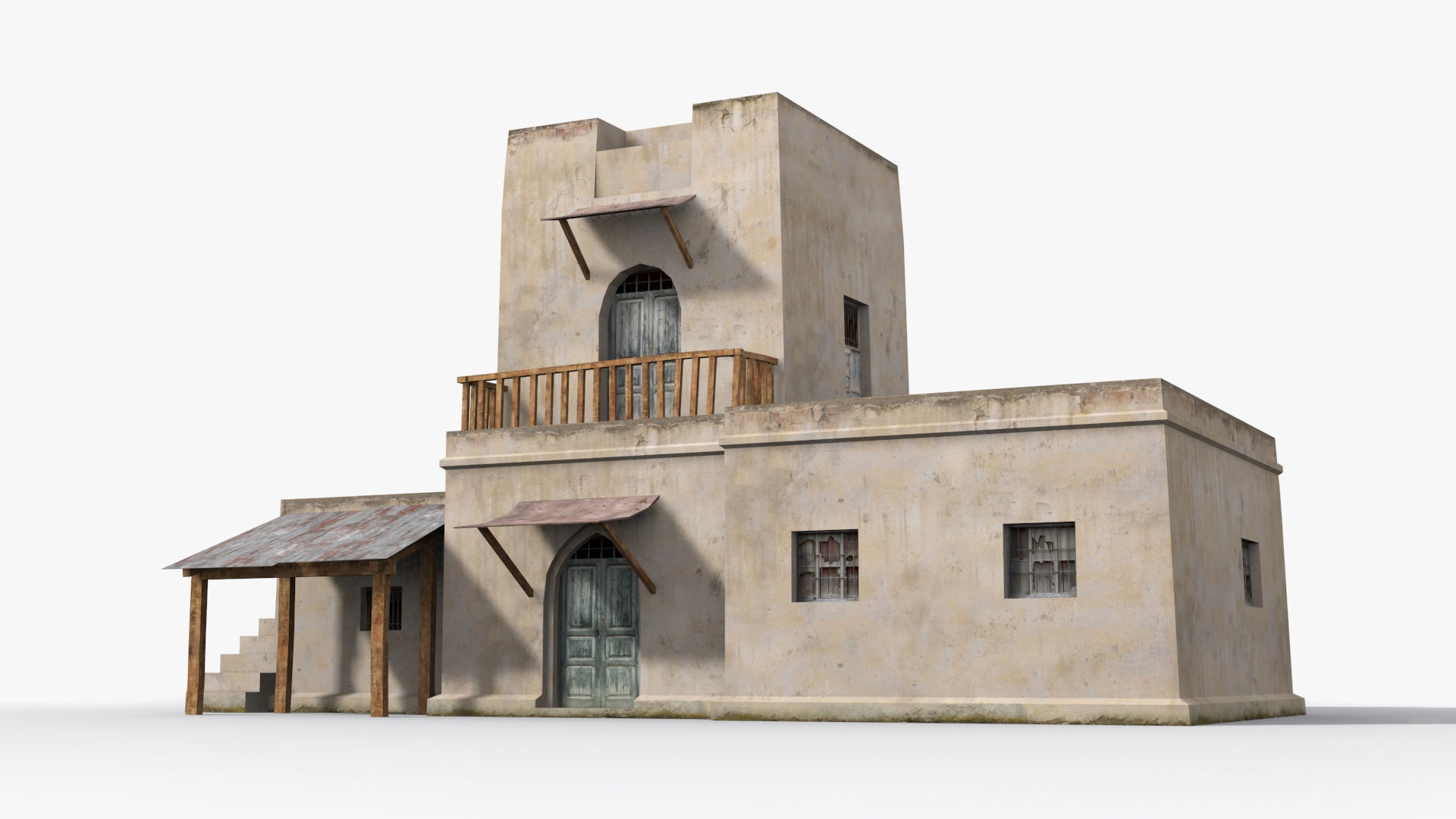 Arab xx10 Low-poly 3D model_2