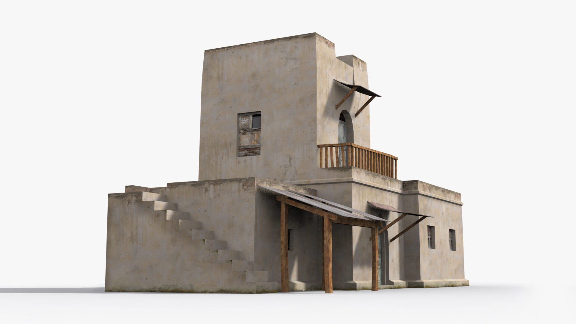 Arab xx10 Low-poly 3D model_4