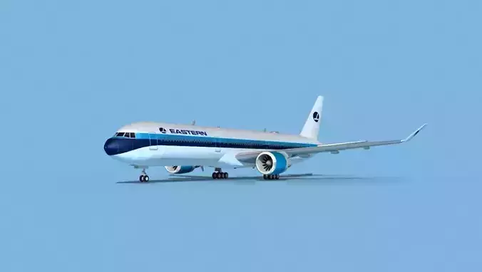 Boeing 767-400 Eastern Airlines 1 3D model