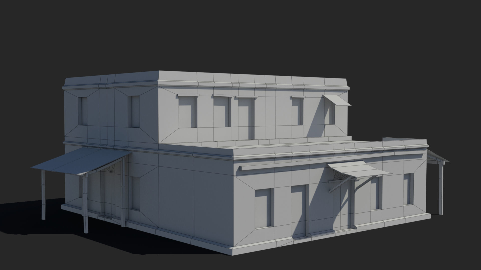 Arab xx11 Low-poly 3D model_11