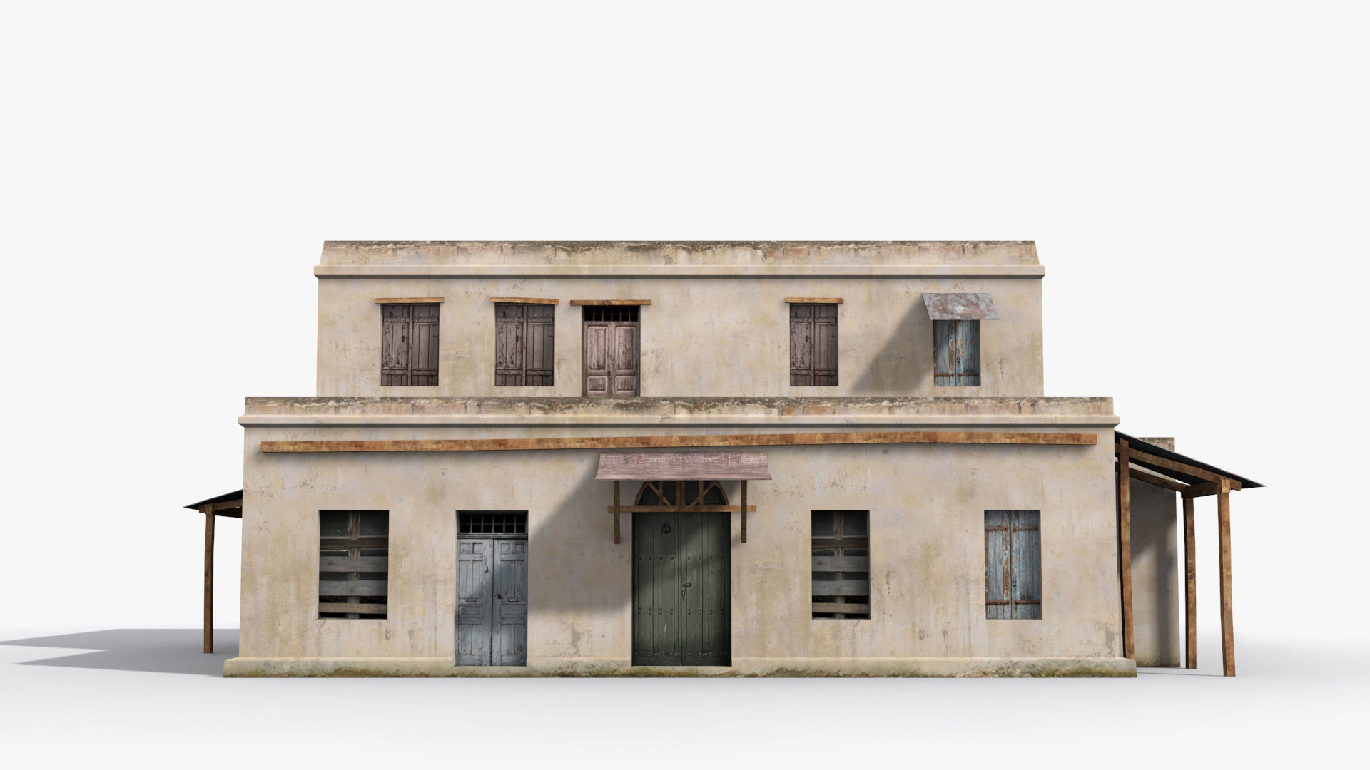 Arab xx11 Low-poly 3D model_1