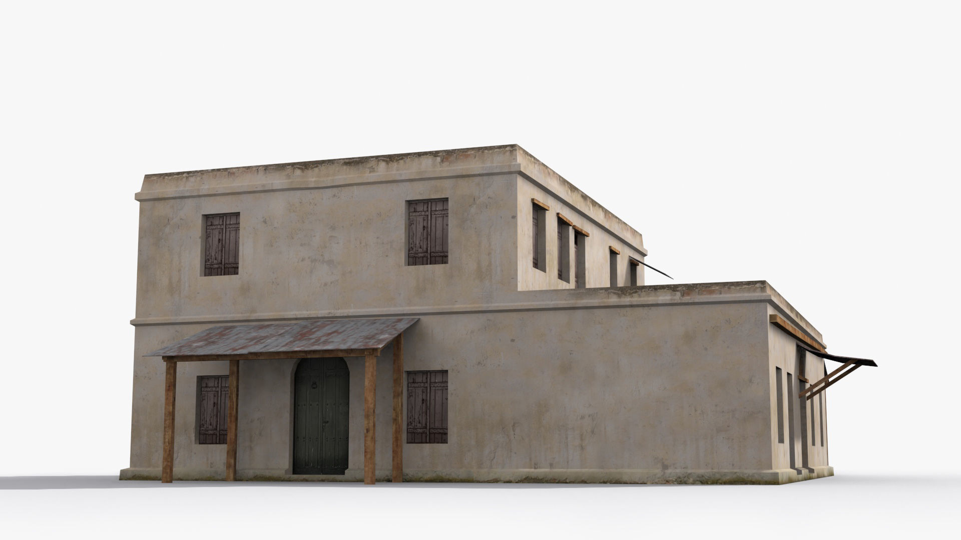 Arab xx11 Low-poly 3D model_3