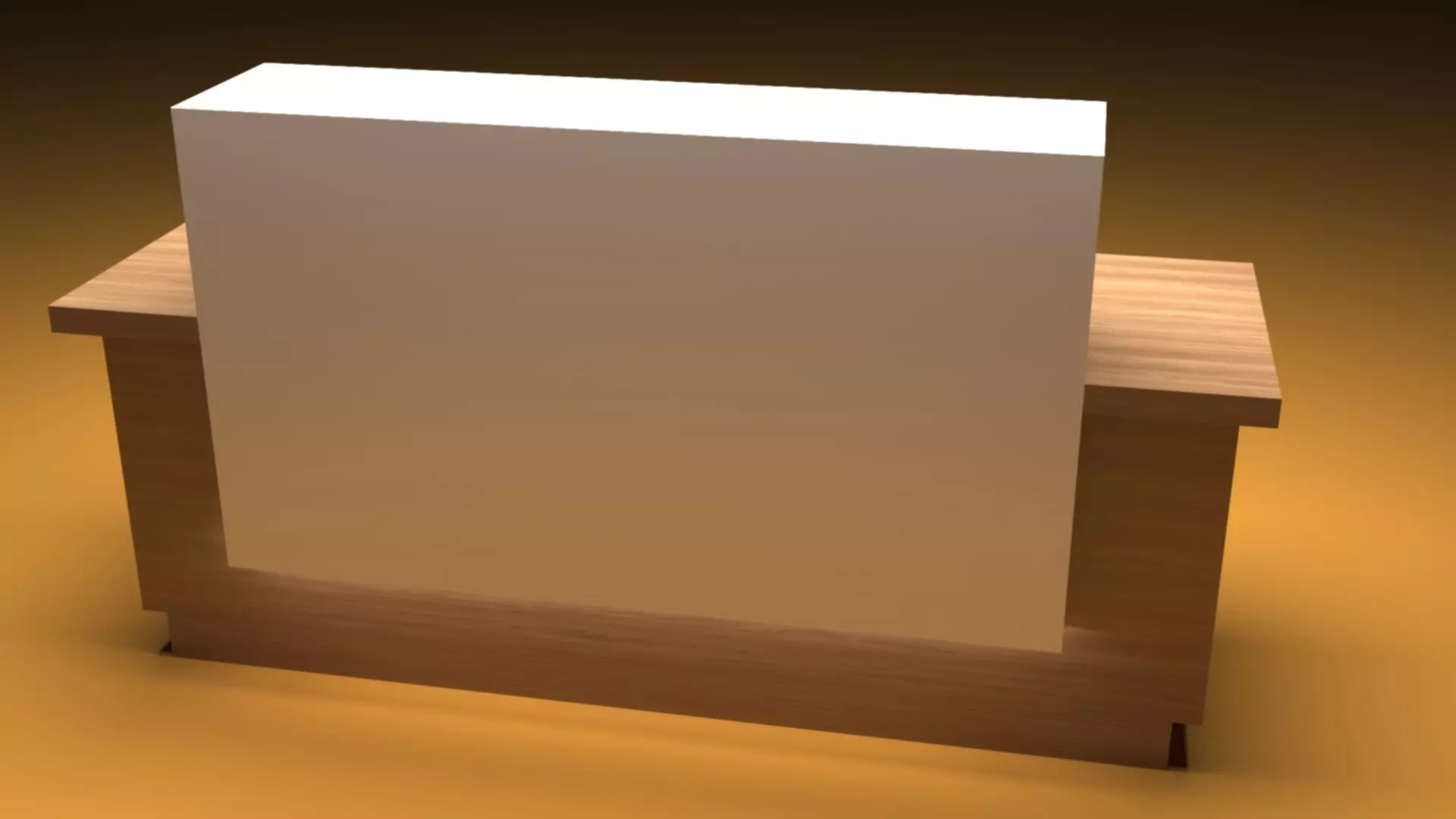 RECEIPTION DESK 3D model_0