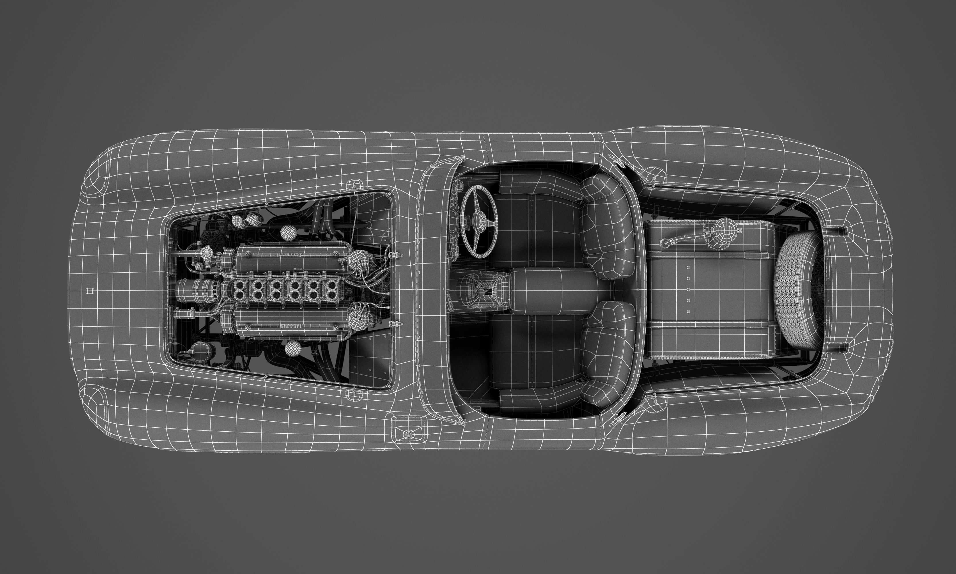 Ferrari 625 TRC Spider - 0672 MDTR 3D model_33