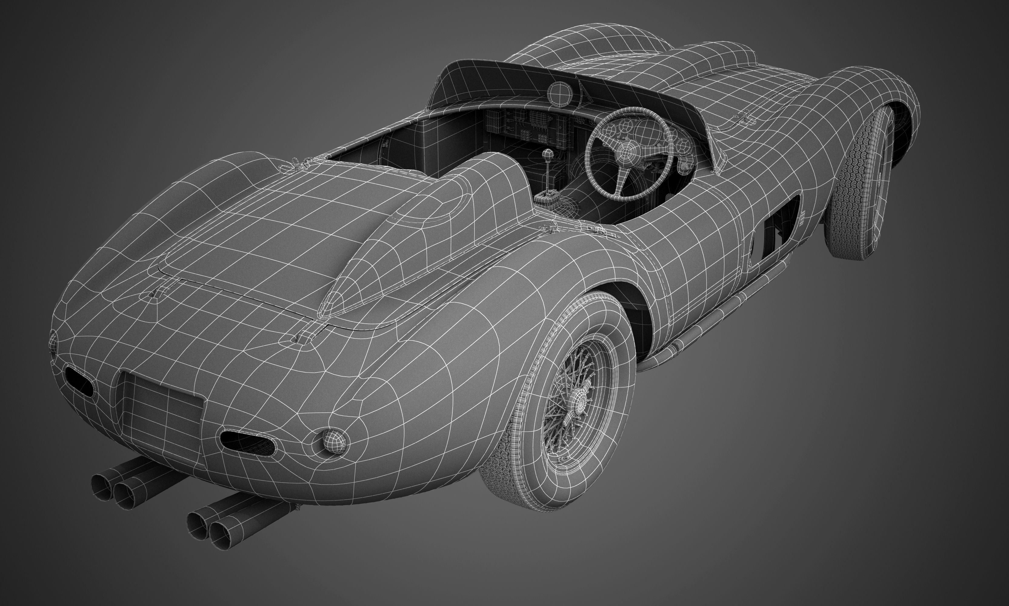 Ferrari 625 TRC Spider - 0672 MDTR 3D model_25