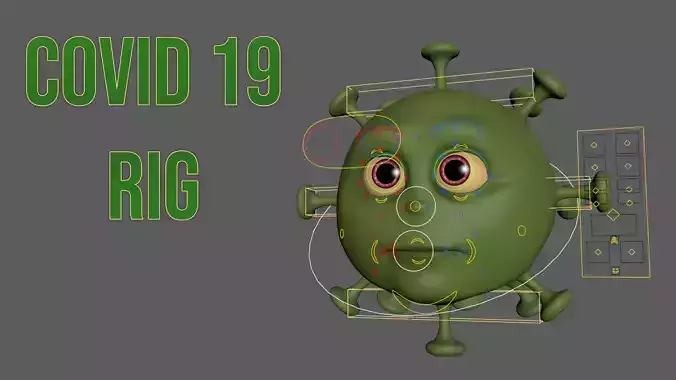 Covid 19 Rig 3D model