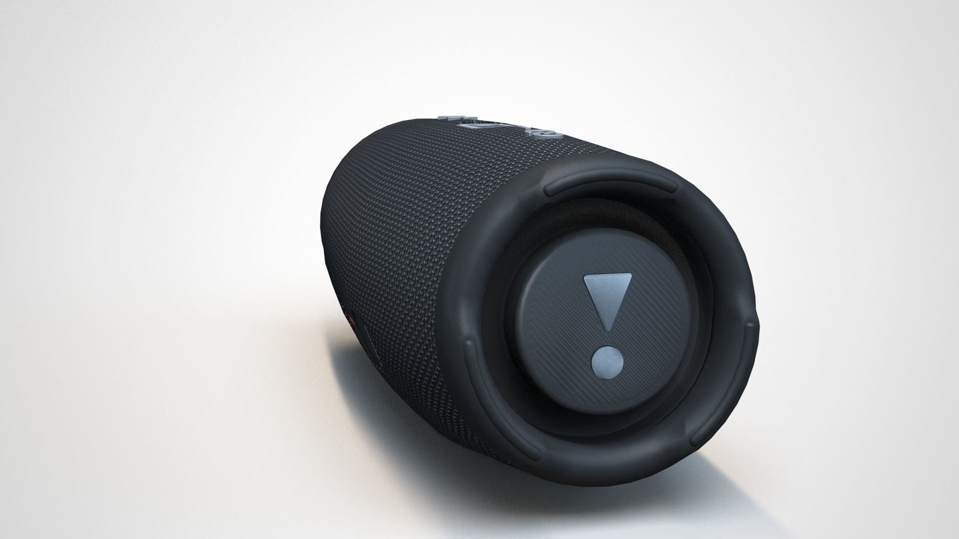 JBL Carge 5 Black Low-poly 3D model_24