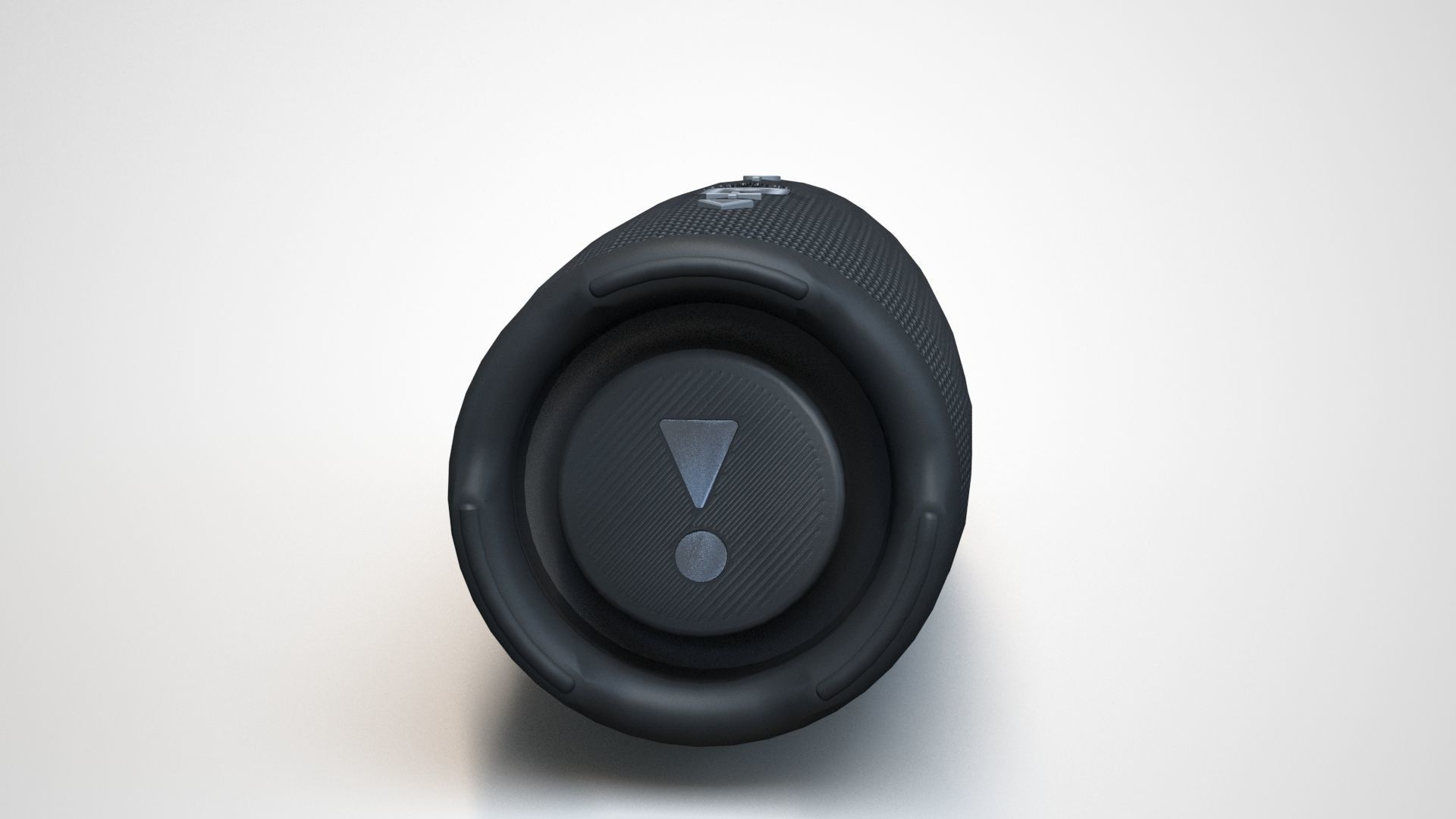 JBL Carge 5 Black Low-poly 3D model_40