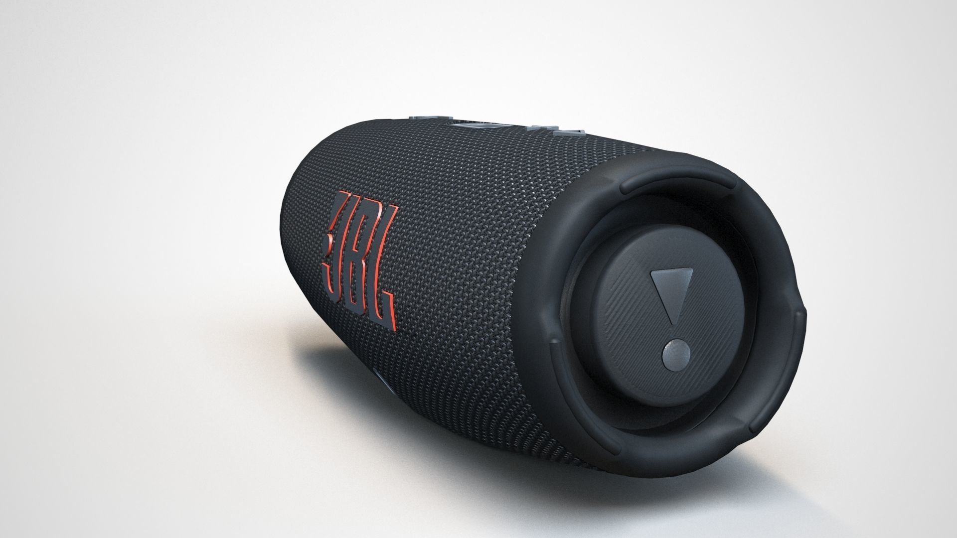 JBL Carge 5 Black Low-poly 3D model_43