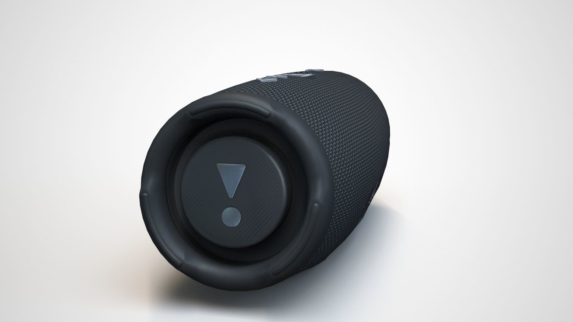 JBL Carge 5 Black Low-poly 3D model_39