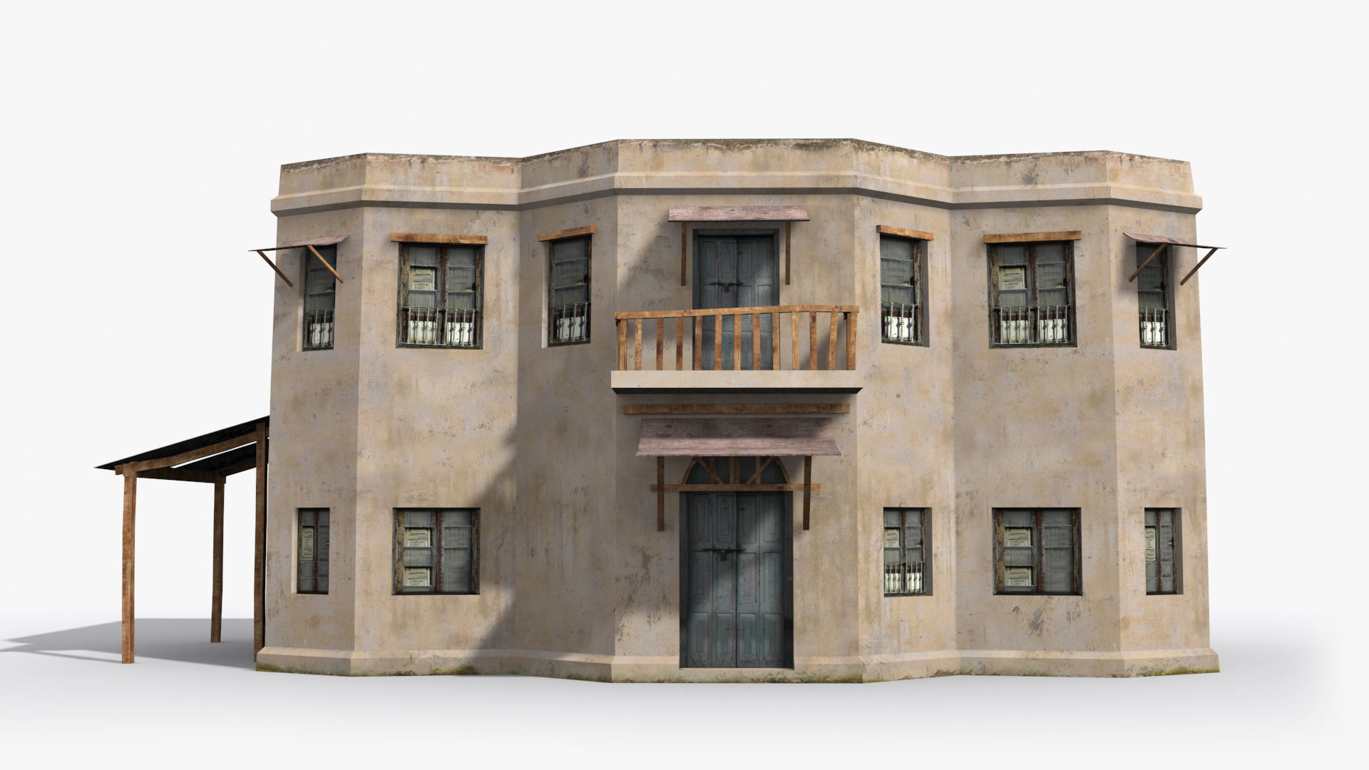 Arab xx12 Low-poly 3D model_1