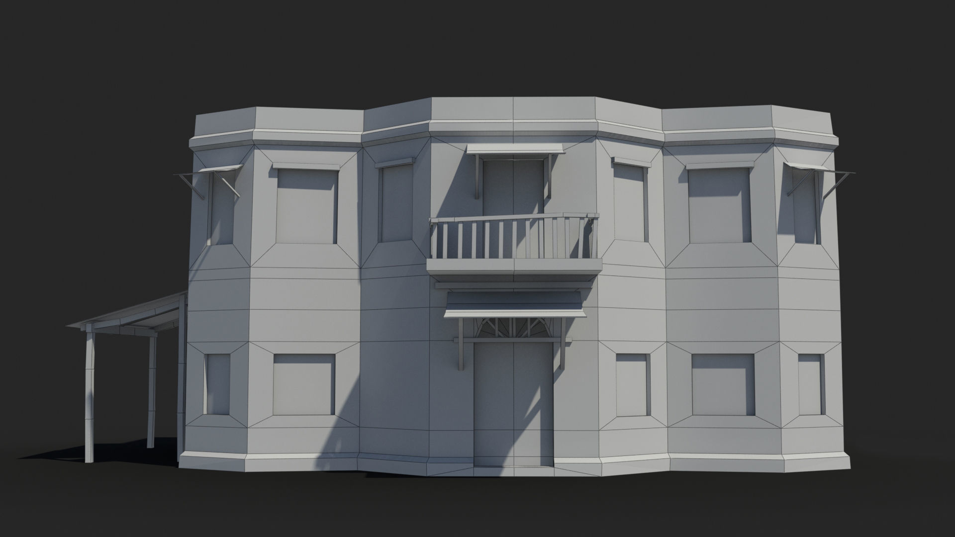 Arab xx12 Low-poly 3D model_6