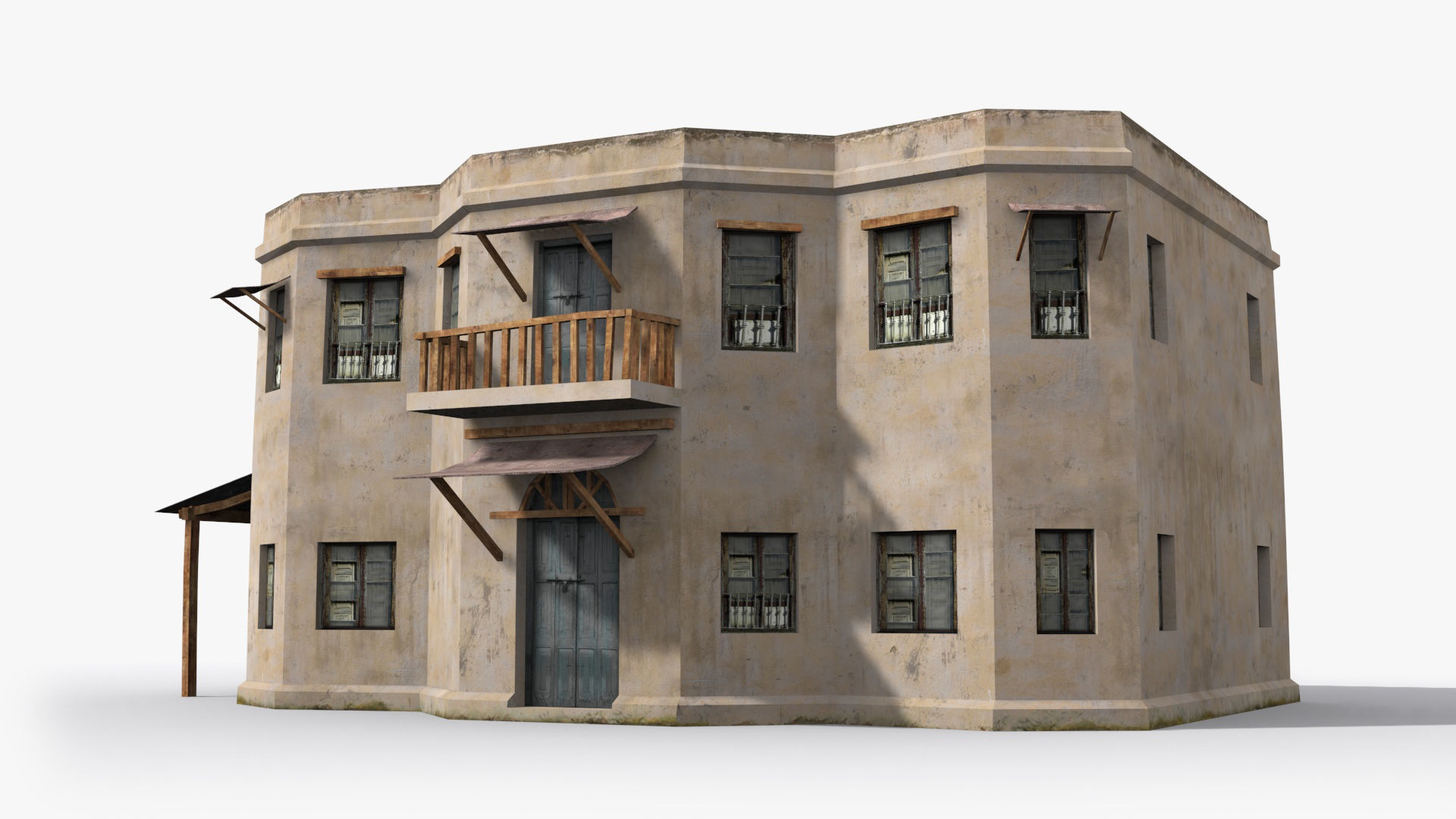 Arab xx12 Low-poly 3D model_2