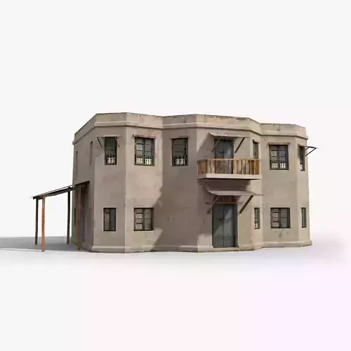 Arab xx12 Low-poly 3D model