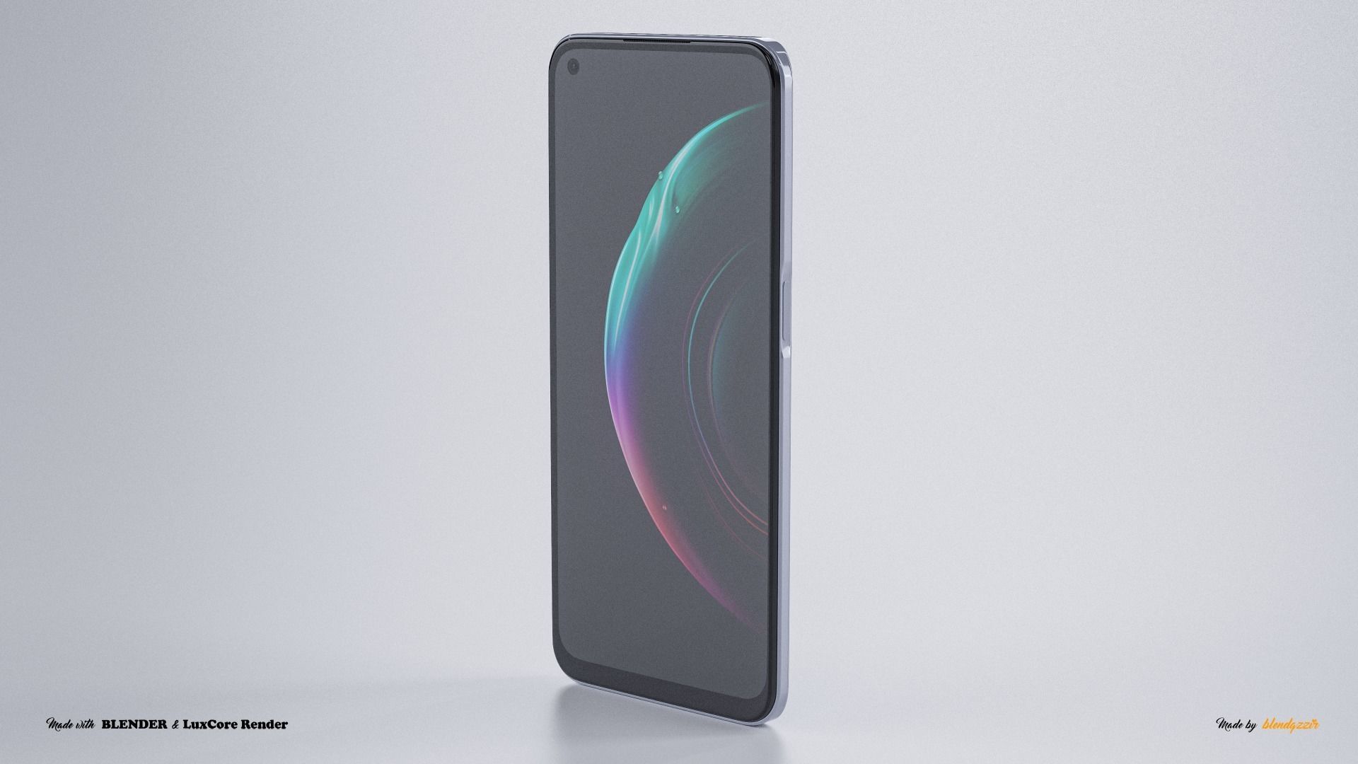 REALME Q3 5G 3D model_1