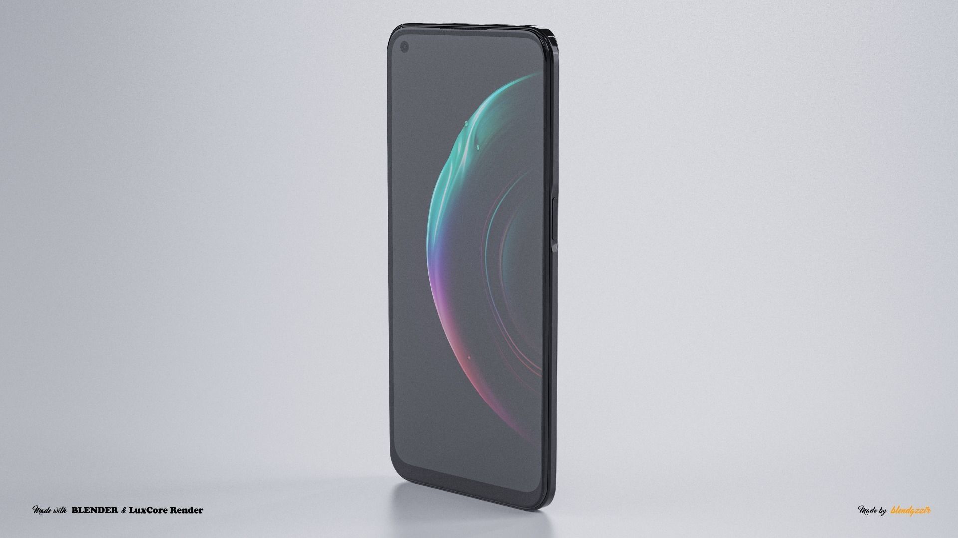 REALME Q3 5G 3D model_2