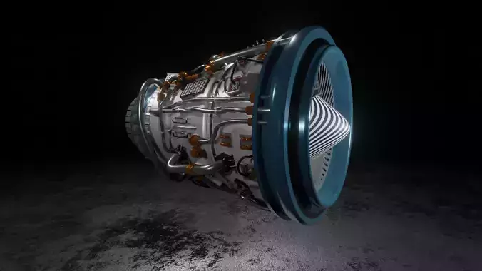 HAVOC-A01 Fictional Jet Engine