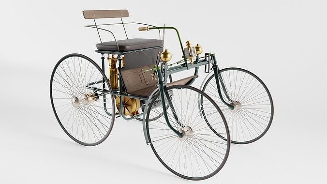 Daimler Stahlradwagen 3D model