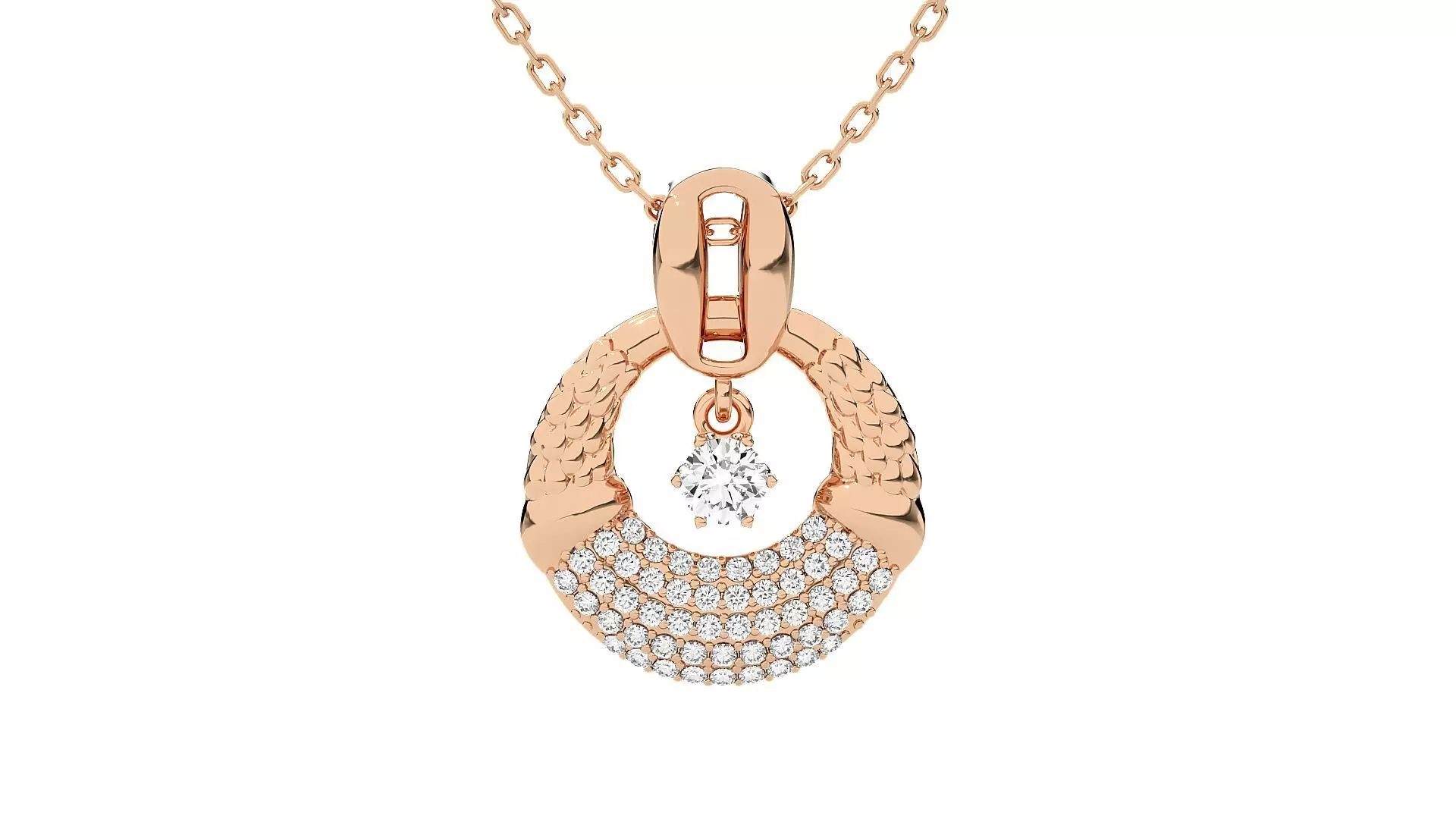 Women Dancing diamond pendant 3dm stl render detail  3D print model_0