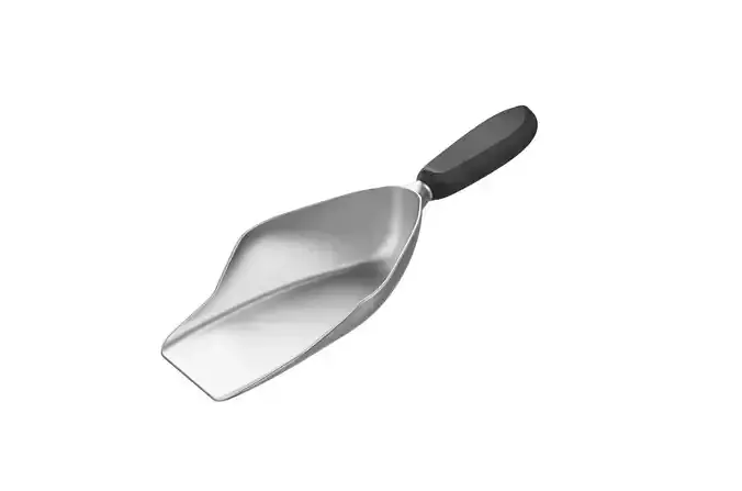 Trowel stainless steel scoop Free 3D print model