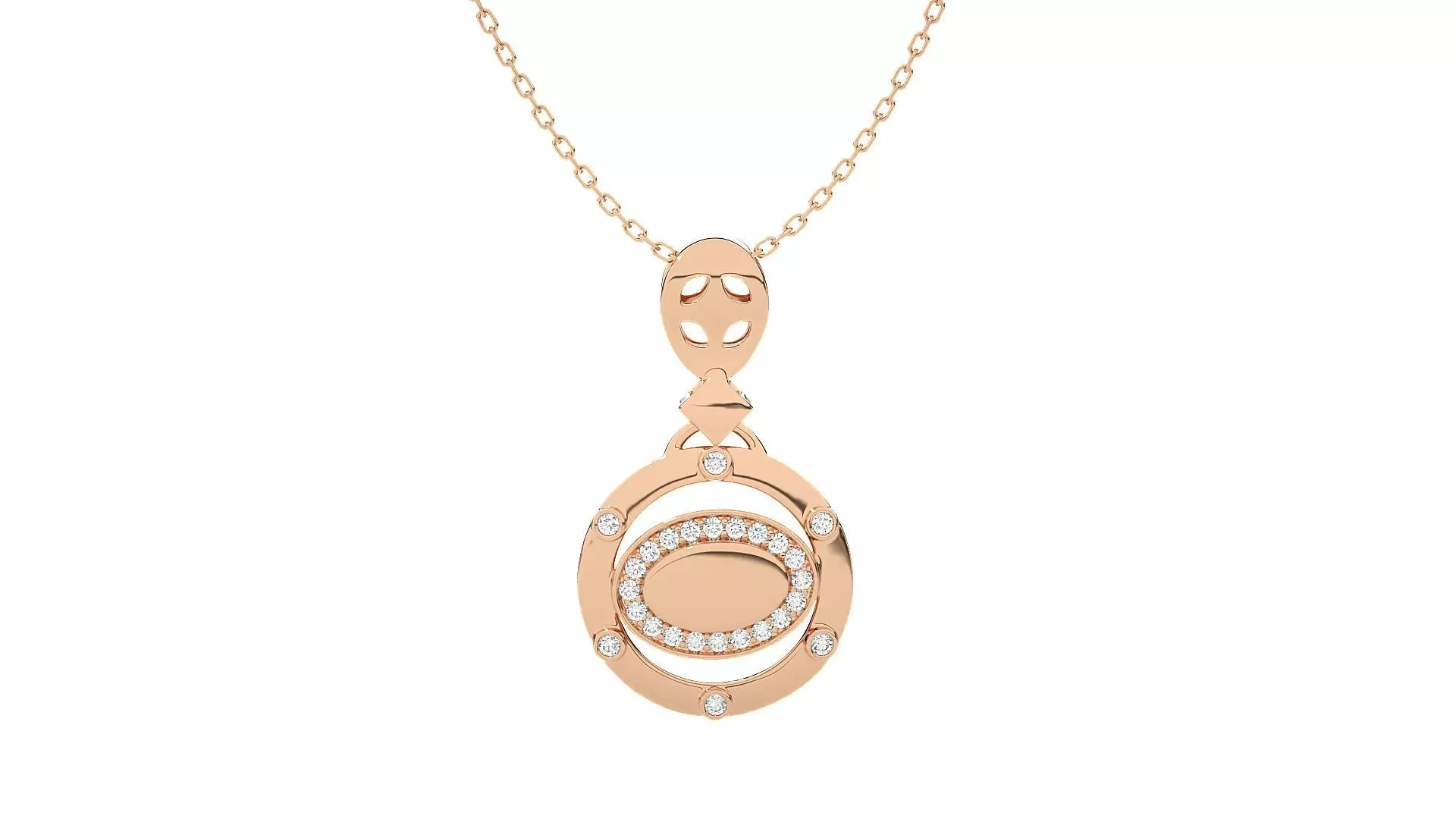 Women pendant 3dm stl render detail 3D print model_0