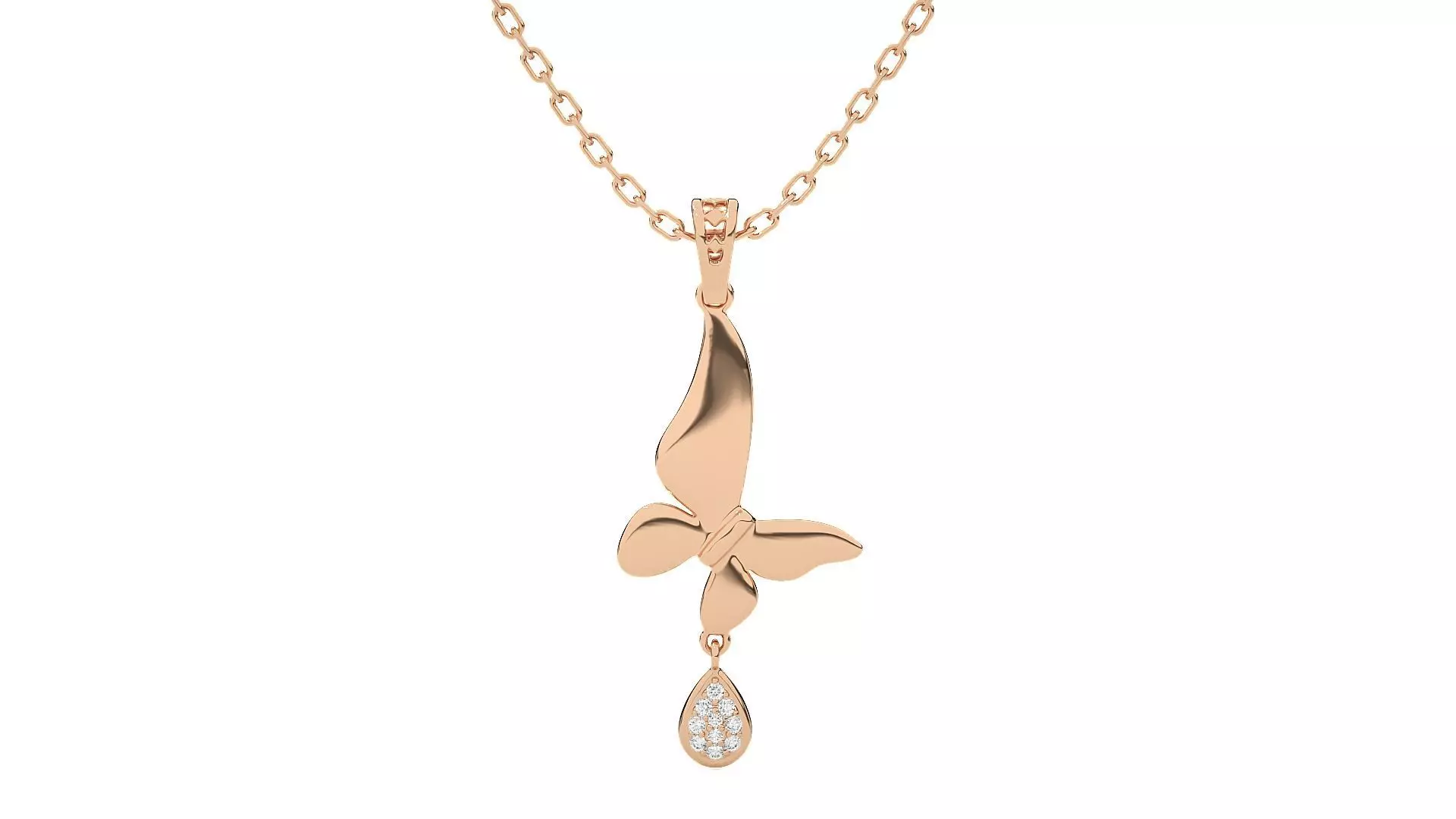 Women Bird pendant 3dm stl render detail  3D print model_0