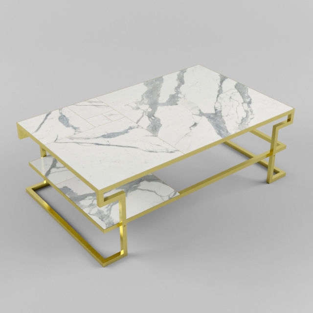 Table Collection Vol 01  14 Items 3D model_2