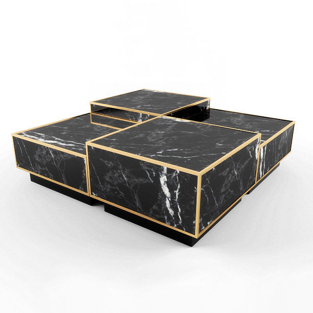 Table Collection Vol 01  14 Items 3D model_8