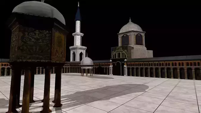Umayyad Damascus Mosque 3D model