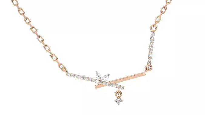 Women pendant 3dm stl render detail 