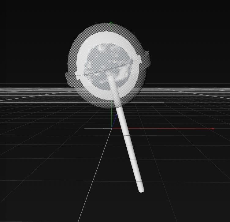 lollipop candy sugar low poly 3d model  Low-poly 3D model_2