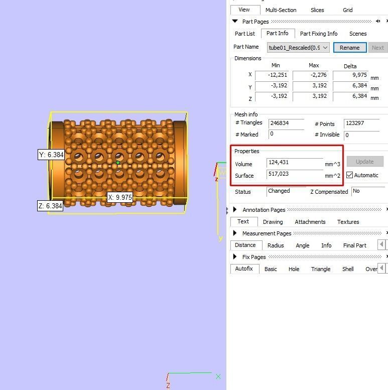 Charm tube spacer bead leather rope  3D print model_4