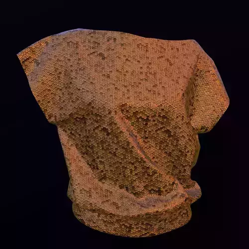Gold Fabric Material Texture