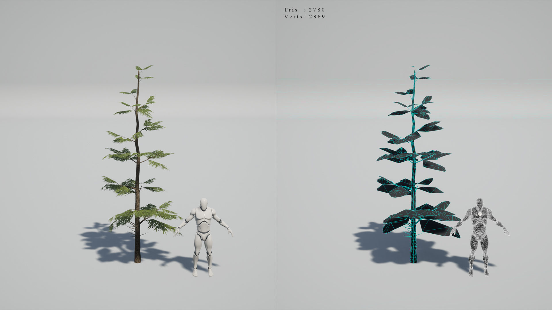 Pine Trees - High Quality Low-Poly Models -UE4-Unity-Vray-Corona Low-poly 3D model_16