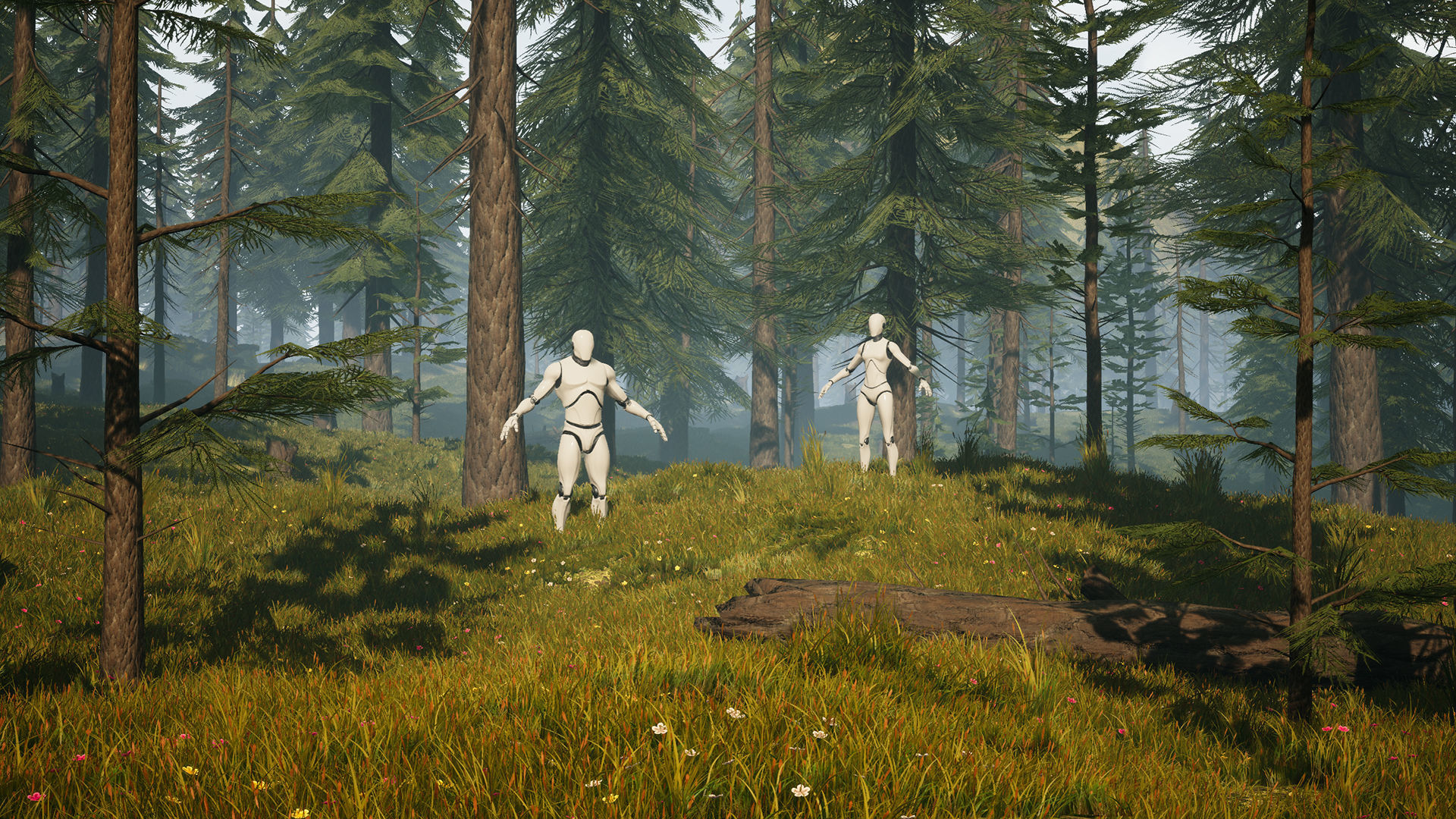 Pine Trees - High Quality Low-Poly Models -UE4-Unity-Vray-Corona Low-poly 3D model_4