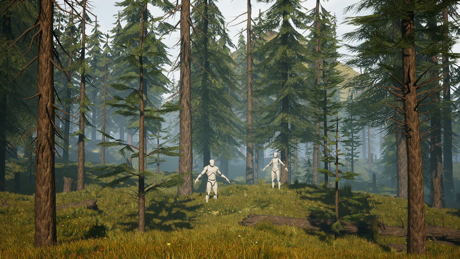 Pine Trees - High Quality Low-Poly Models -UE4-Unity-Vray-Corona Low-poly 3D model_3