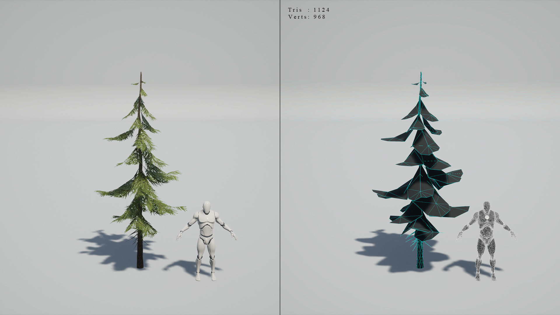 Pine Trees - High Quality Low-Poly Models -UE4-Unity-Vray-Corona Low-poly 3D model_15