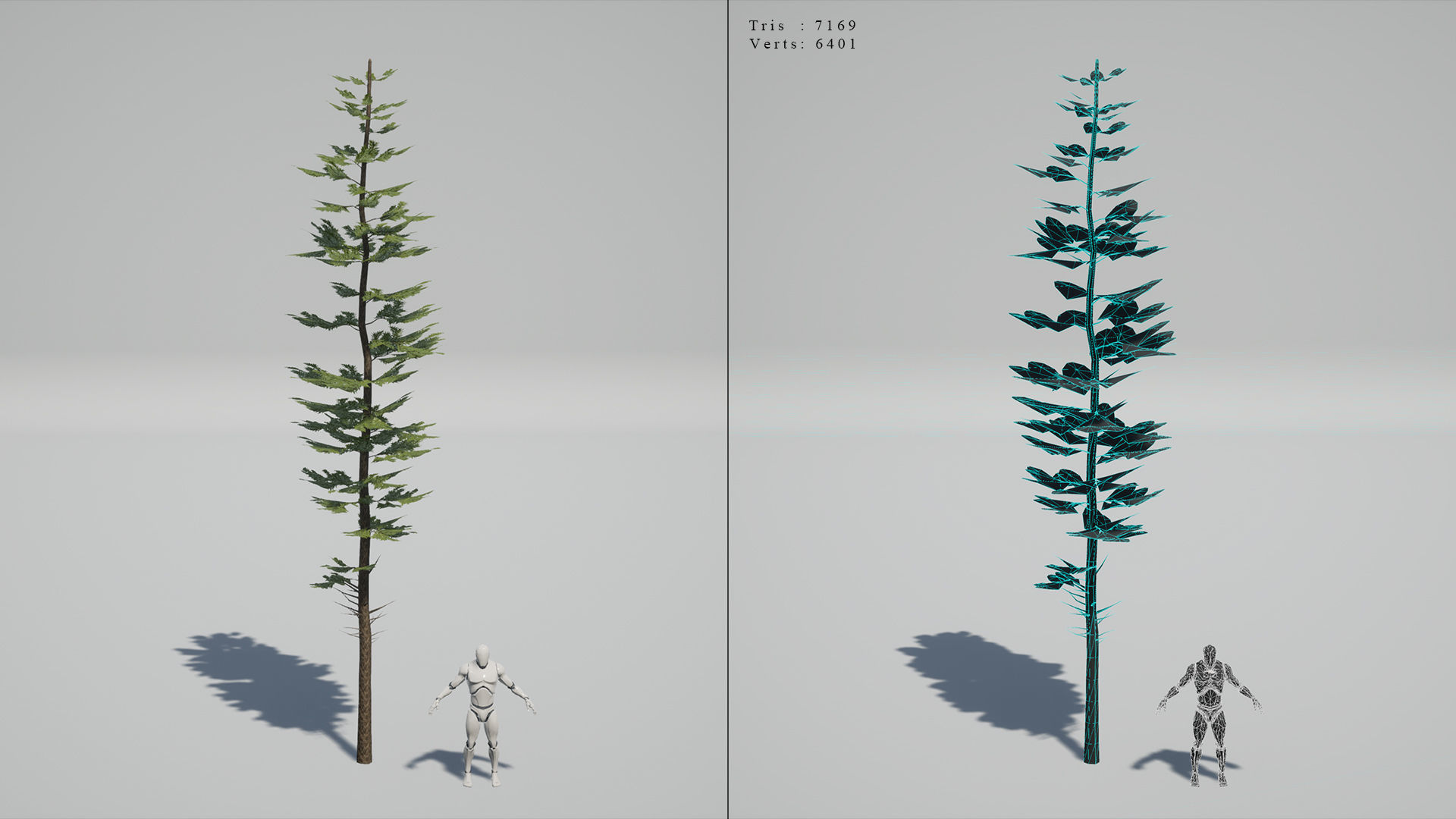 Pine Trees - High Quality Low-Poly Models -UE4-Unity-Vray-Corona Low-poly 3D model_13