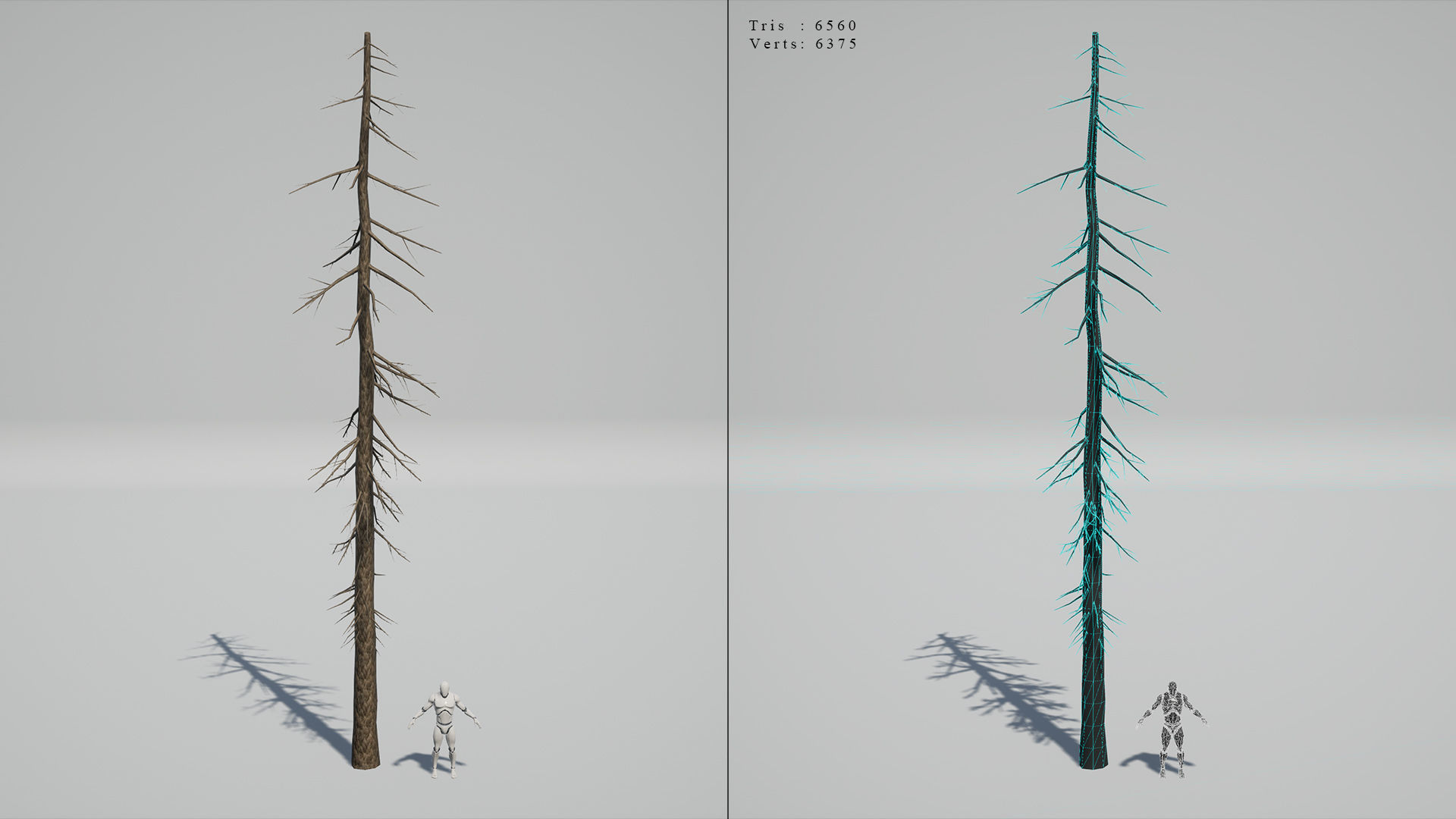 Pine Trees - High Quality Low-Poly Models -UE4-Unity-Vray-Corona Low-poly 3D model_11
