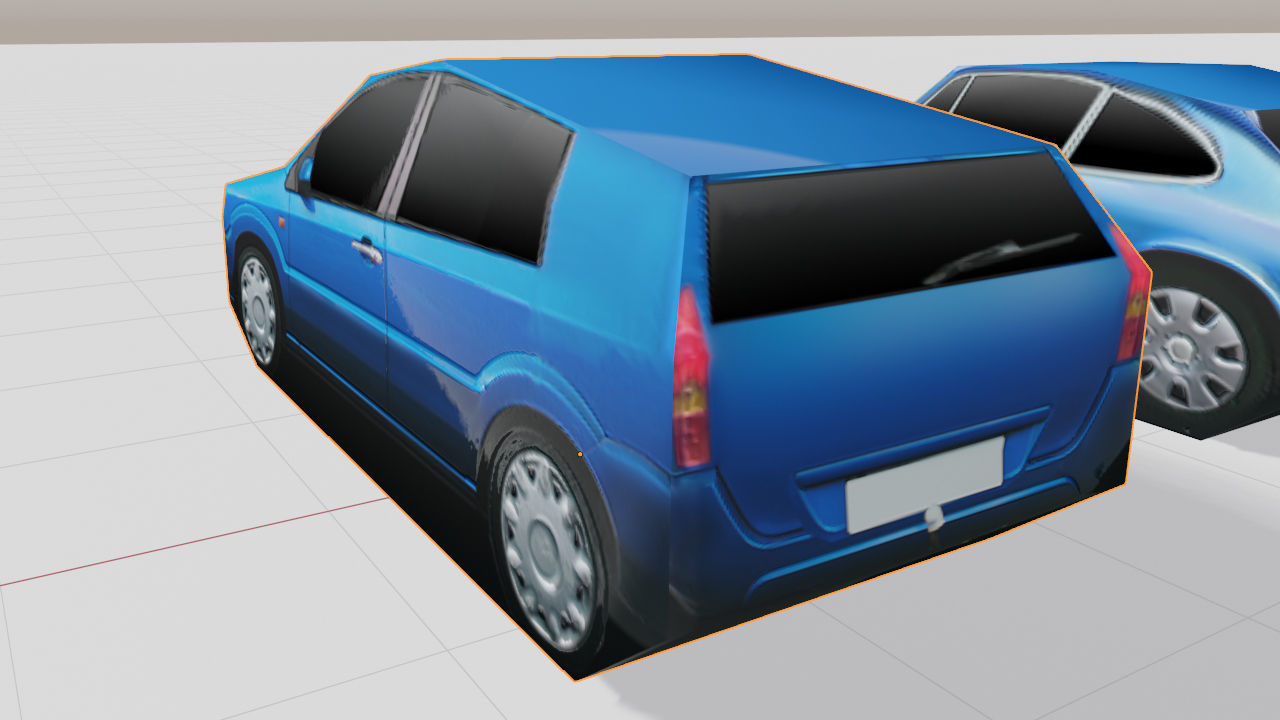 EXTREME Low Poly Vehicles Low-poly 3D model_4