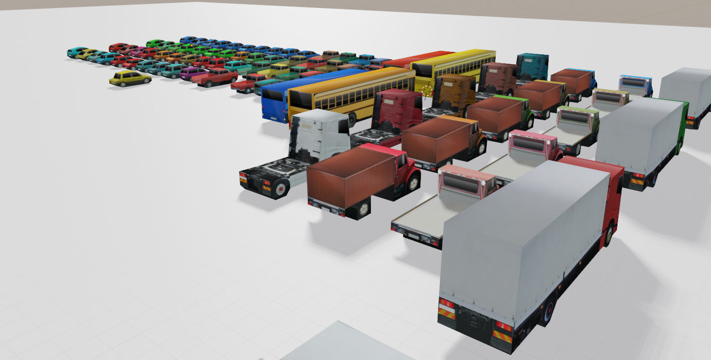 EXTREME Low Poly Vehicles Low-poly 3D model_14