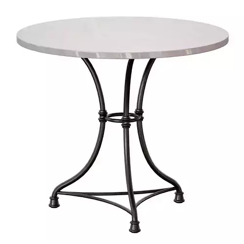 French Kitchen Round Bistro Table Crate and Barrel