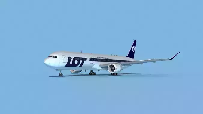 Boeing 767-400 LOT Polish