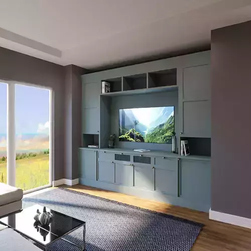 Livingroom entertainment center 3D model