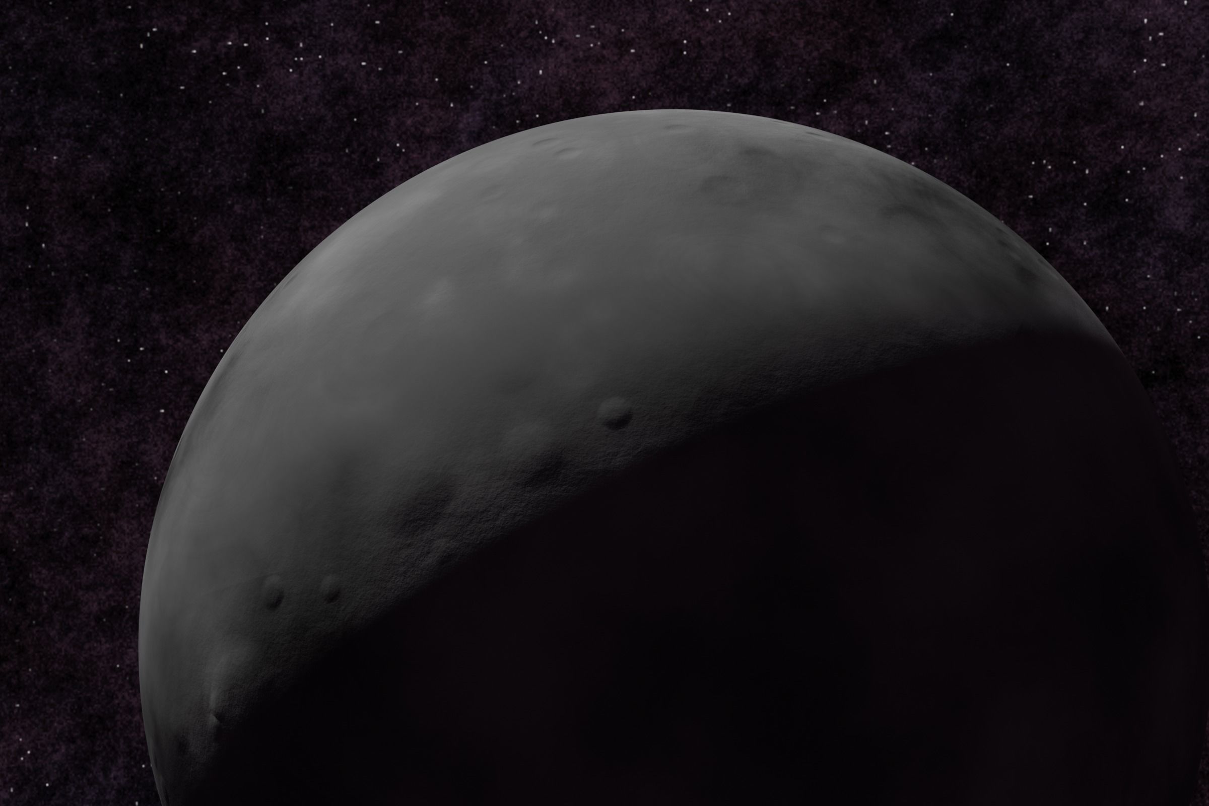 rocky planet 003-alfa Low-poly 3D model_5